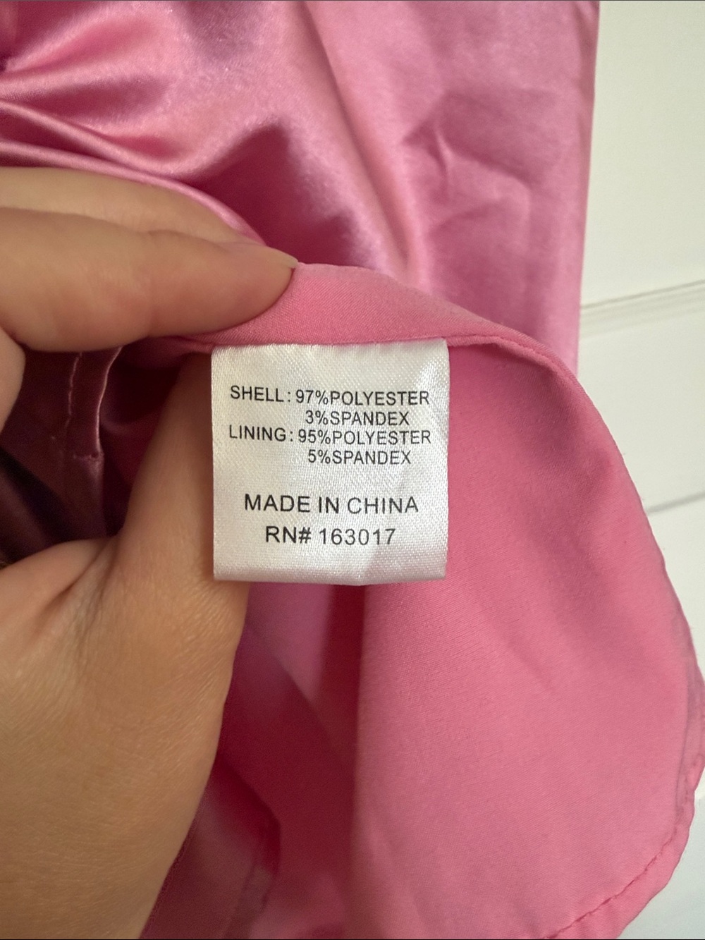 Princess Polly Shaya Strapless Pink Satin A-Line Mini Dress With Bow Back Sz 4 - Picture 11 of 13